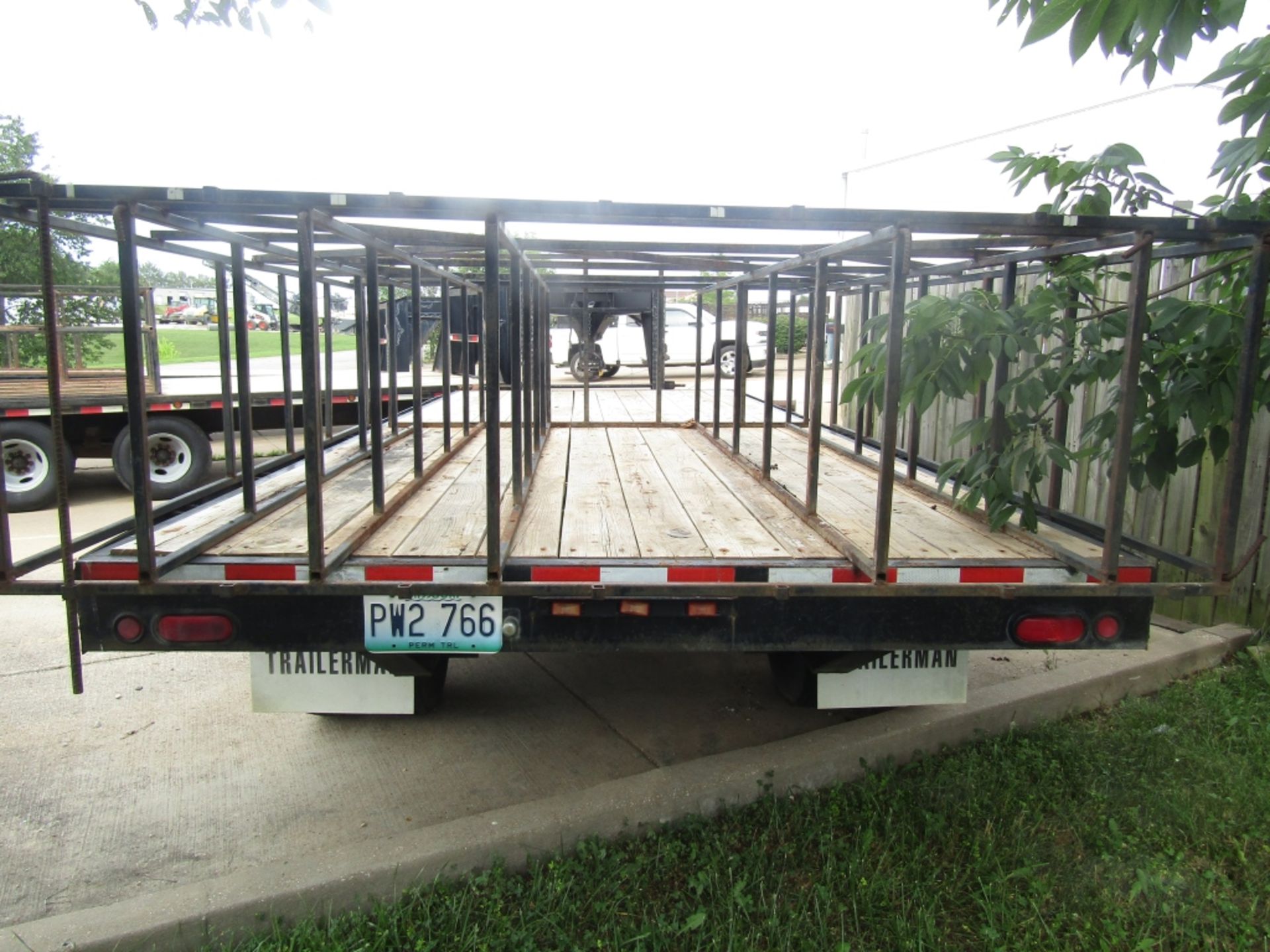 2005 Trailer Man Gooseneck Form Trailer, VIN# 5L3EY20215L000667, Wood Deck, Dual Axle, 20000# - Image 4 of 6