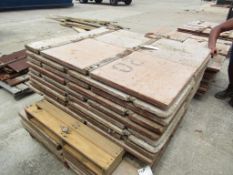 (18) 20" x 4' Advance Concrete Forms 2-Bar System