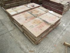 (16) 18" x 4' Advance Concrete Forms 2-Bar System