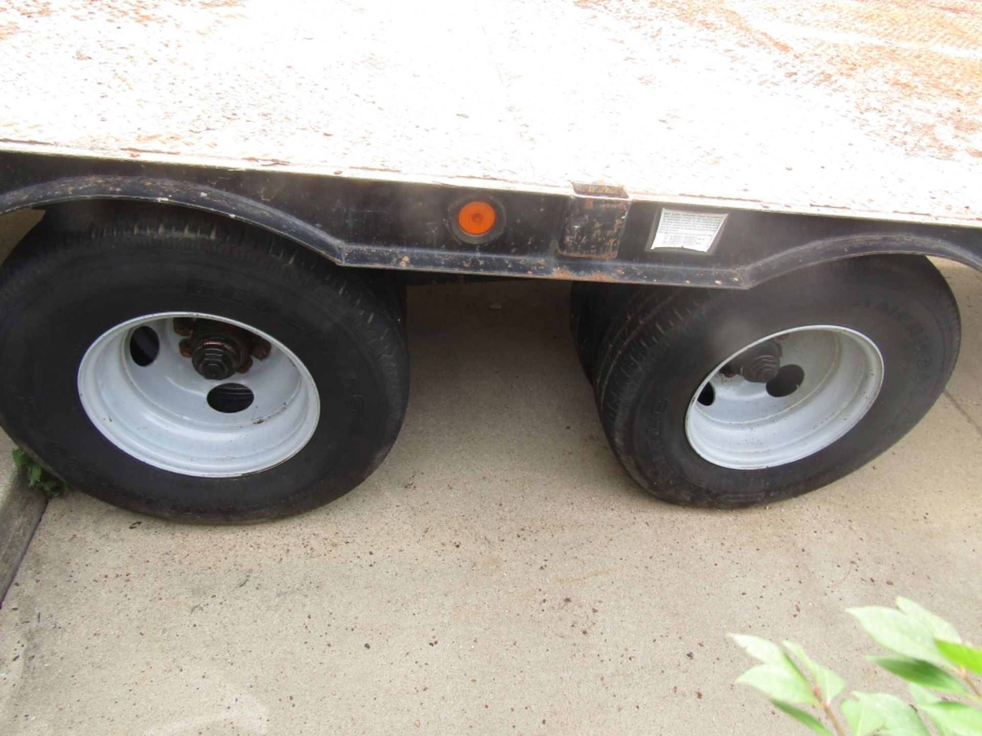 1997 Brooks Brothers Gooseneck Trailer VIN#1B9GS1929VM27411, 8'x19' Steel Deck, 20,000# Axle Size - Image 8 of 8