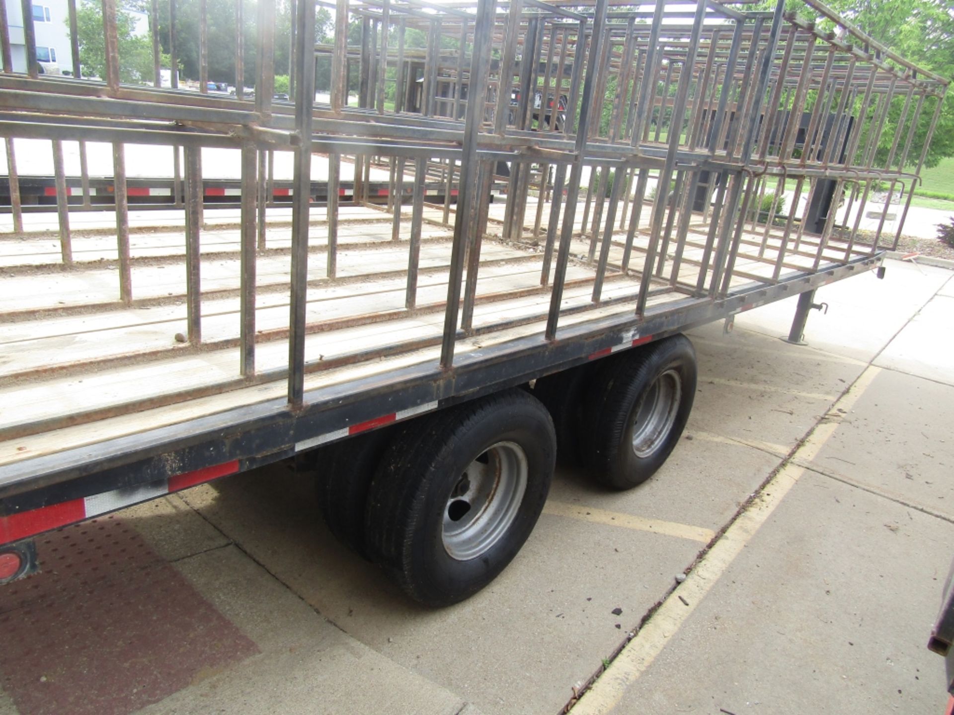 Trailer Man Tandem Heavy Duty Gooseneck Deckover Trailer, VIN#5L3EY20216L000489, 8' x 20', 20,000# - Image 6 of 7