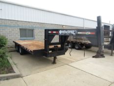 1997 Brooks Brothers Gooseneck Trailer VIN#1B9GS1929VM27411, 8'x19' Steel Deck, 20,000# Axle Size