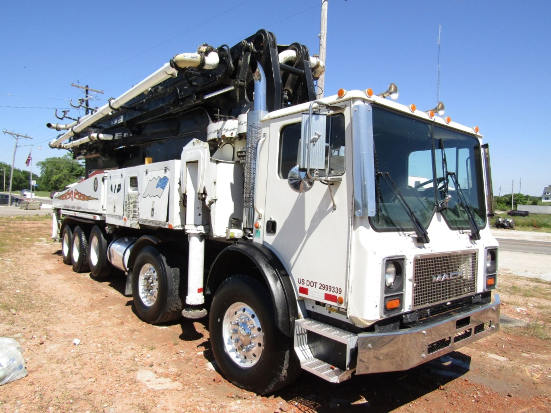 2007 Mack Pump Truck, Model RM688S VIN#1M2K189C67M039126, 148,294 miles, 13,835 hours, Maxitorque ES