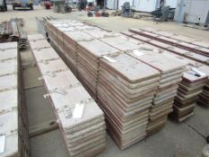 (18) 12" x 10' Advance Concrete Forms 6-Bar System