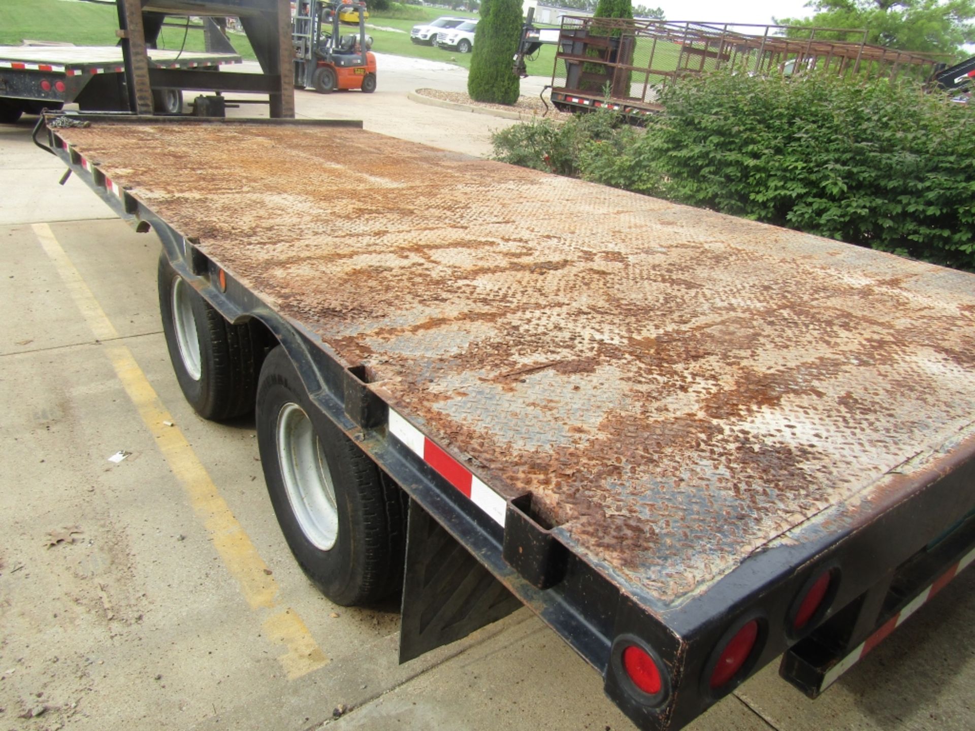 1997 Brooks Brothers Gooseneck Trailer VIN#1B9GS1929VM27411, 8'x19' Steel Deck, 20,000# Axle Size - Image 5 of 8