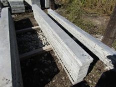 (8) 6" x 9' Wall Ties Concrete Forms, Smooth, 6-12 Hole Pattern, Triple Punch, Located near Lincoln,