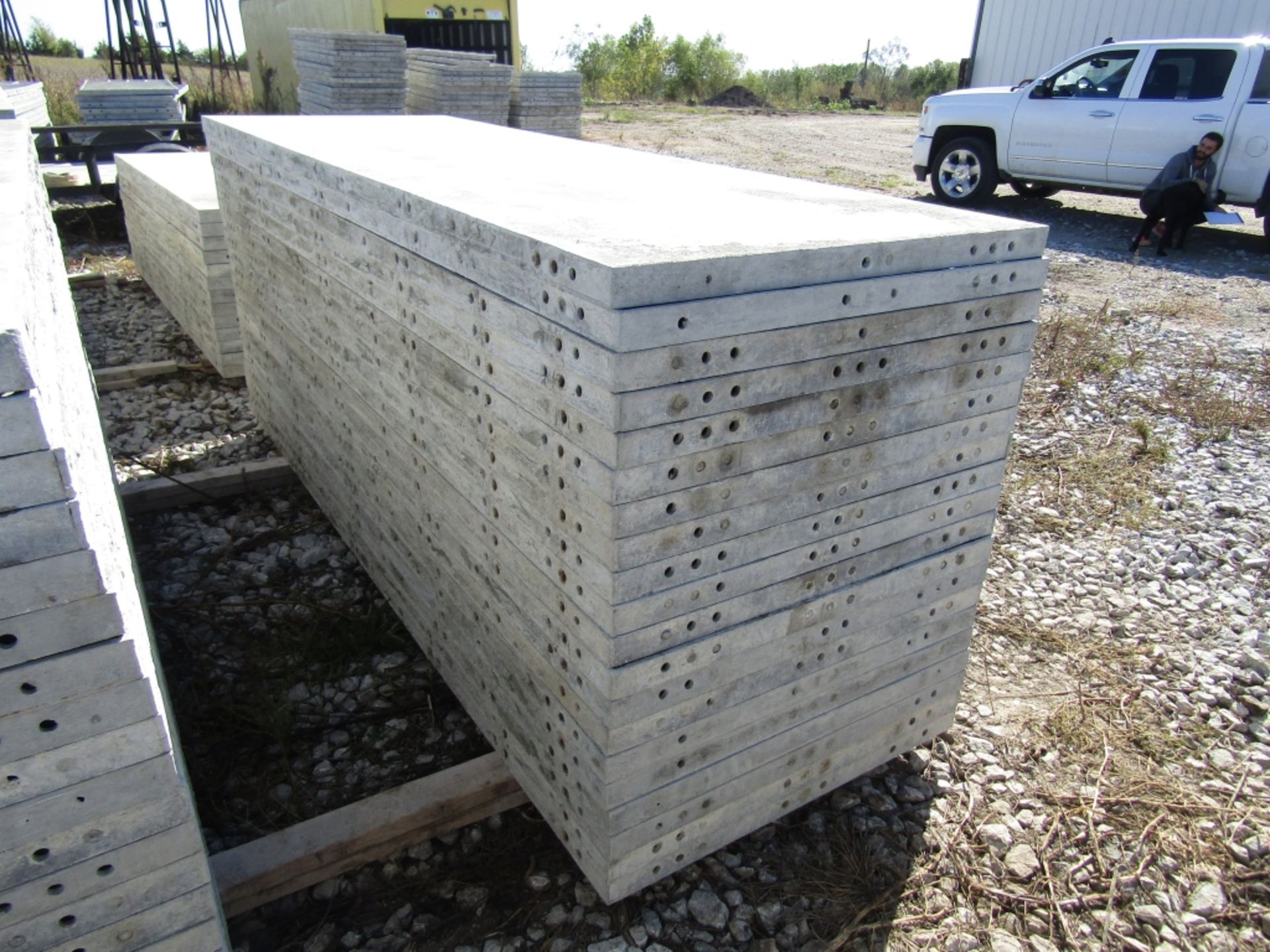 (20) 36" x 9' Wall Ties Concrete Forms, Smooth, 6-12 Hole Pattern, Triple Punch, Located near - Image 2 of 4