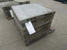 (11) 24" x 2' Western Elite Concrete Forms, Smooth 6-12 Hole Pattern Triple Punch/ Gasket, Located