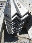 (15) 4' W's Wall Ties Concrete Forms, Smooth, 6-12 Hole Pattern, Triple Punch, Located near Lincoln,