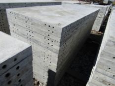 (20) 36" x 9' Wall Ties Concrete Forms, Smooth, 6-12 Hole Pattern, Triple Punch, Located near