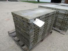 (12) 20" x 3' Western Elite Concrete Forms, Smooth 6-12 Hole Pattern Triple Punch/ Gasket, Located