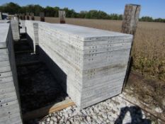 (20) 36" x 9' Wall Ties Concrete Forms, Smooth, 6-12 Hole Pattern, Triple Punch, Located near