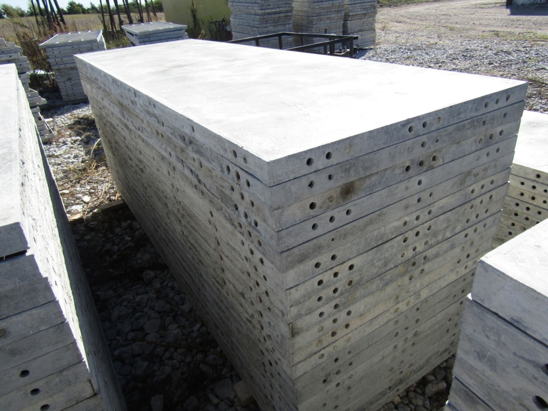 (20) 36" x 9' Wall Ties Concrete Forms, Smooth, 6-12 Hole Pattern, Triple Punch, Located near - Image 2 of 4