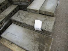 (3) 10" x 2' Western Elite Concrete Forms, Smooth 6-12 Hole Pattern Triple Punch/ Gasket, Located in