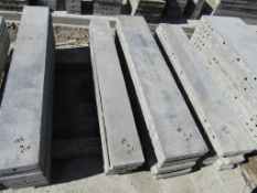 (5) 6" x 4' Wall Ties Concrete Forms, Smooth, 6-12 Hole Pattern, Triple Punch, Located near Lincoln,