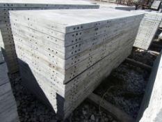 (20) 36" x 9' Wall Ties Concrete Forms, Smooth, 6-12 Hole Pattern, Triple Punch, Located near