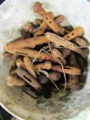 Bucket of (100) Long Pins, Located in Mt. Pleasant, IA