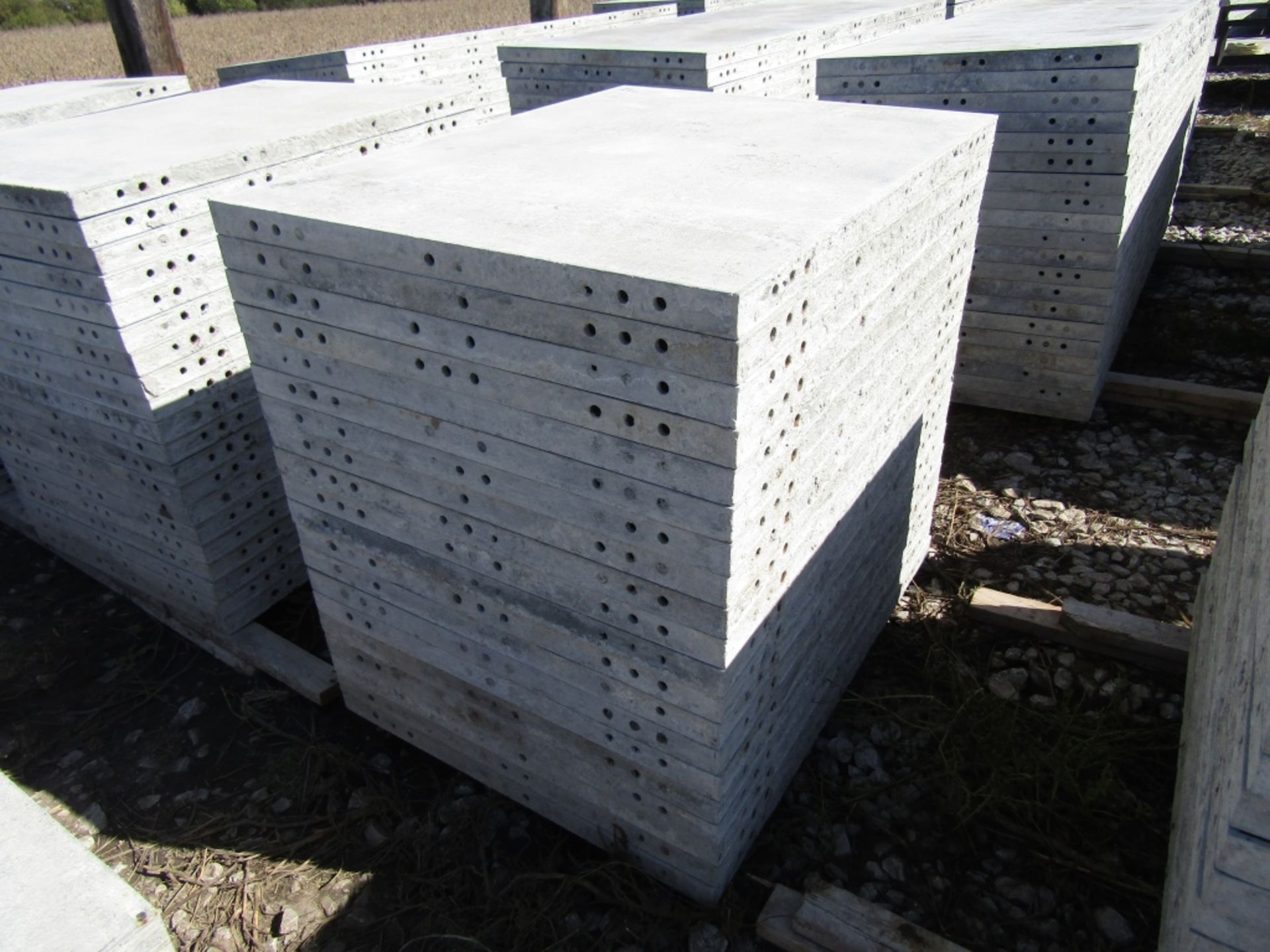 (20) 36" x 4' Wall Ties Concrete Forms, Smooth, 6-12 Hole Pattern, Triple Punch, Located near - Image 2 of 4