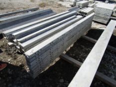 (9) 4" x 9' Wall Ties Concrete Forms, Smooth, 6-12 Hole Pattern, Triple Punch, Located near Lincoln,