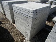 (20) 36" x 4' Wall Ties Concrete Forms, Smooth, 6-12 Hole Pattern, Triple Punch, Located near