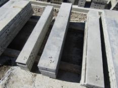 (6) 7" x 4' Wall Ties Concrete Forms, Smooth, 6-12 Hole Pattern, Triple Punch, Located near Lincoln,
