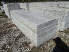 (13) 36" x 9' Wall Ties Concrete Forms, Smooth, 6-12 Hole Pattern, Triple Punch, Located near