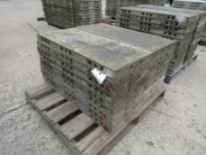 (18) 16" x 3' Western Elite Concrete Forms, Smooth 6-12 Hole Pattern Triple Punch/ Gasket, Located