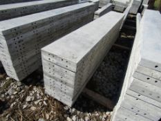 (12) 16" x 9' Wall Ties Concrete Forms, Smooth, 6-12 Hole Pattern, Triple Punch, Located near