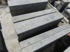 (6) 9" x 4' Wall Ties Concrete Forms, Smooth, 6-12 Hole Pattern, Triple Punch, Located near Lincoln,