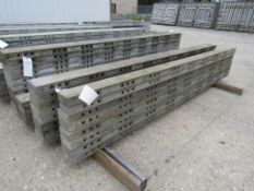 (8) 5" x 9' Western Elite Concrete Forms, Smooth 6-12 Hole Pattern Triple Punch/ Gasket, Located