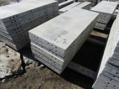 (8) 20" x 4' Wall Ties Concrete Forms, Smooth, 6-12 Hole Pattern, Triple Punch, Located near