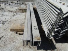 (2) 2" x 4' & (2) 1" x 4' Wall Ties Concrete Forms, Smooth, 6-12 Hole Pattern, Triple Punch, Located