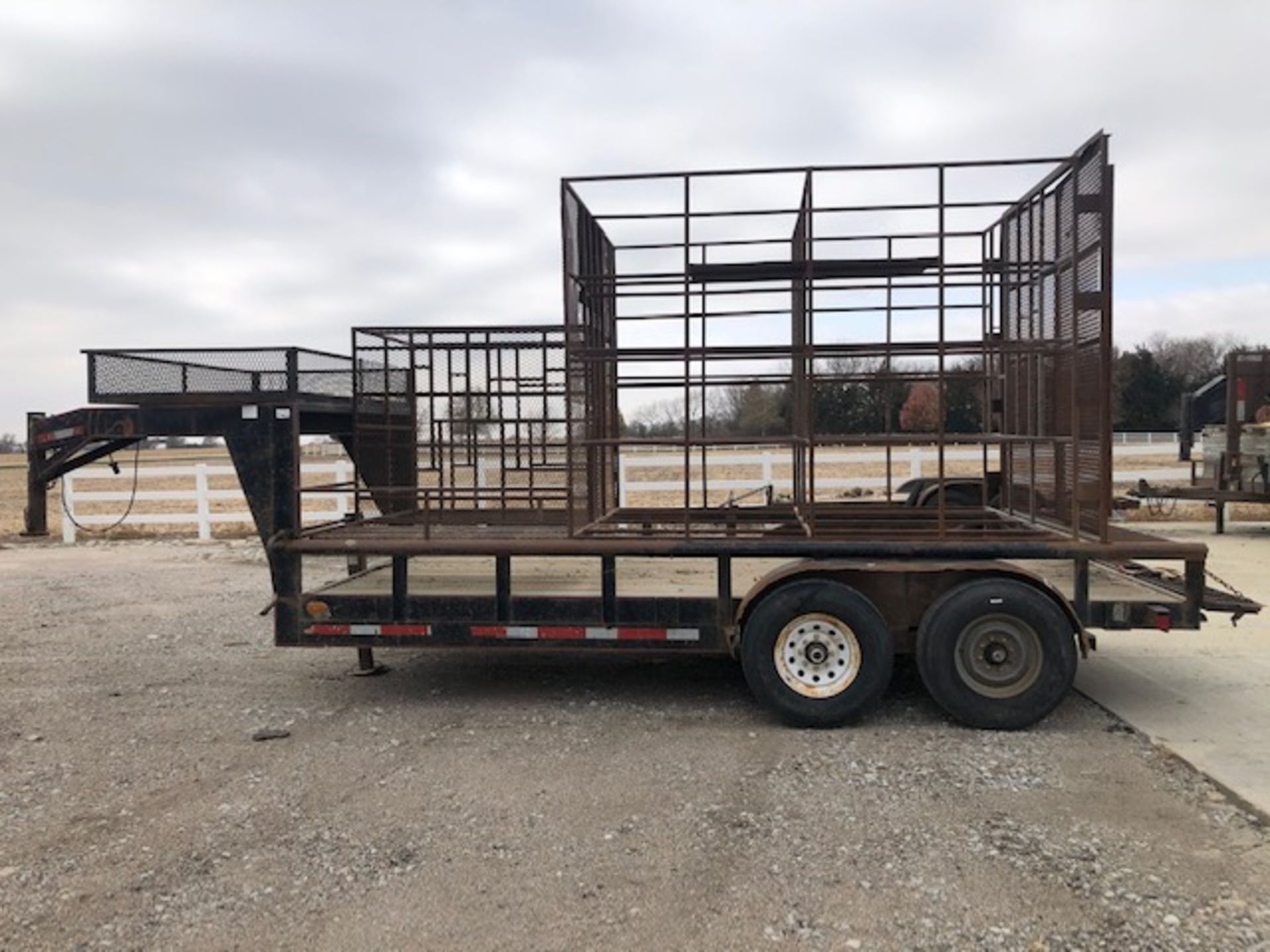 1974 Hercules Gooseneck Trailer