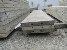 (3) 17" x 8' Durand Concrete Forms, Smooth 6-12 Hole Pattern, Attached Hardware, Located in Mt.