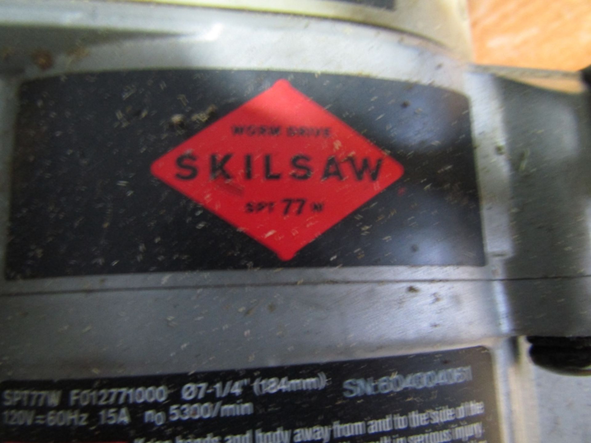 Skilsaw, Worm Drive SPT77W, Located in Mt. Pleasant, IA - Image 3 of 4