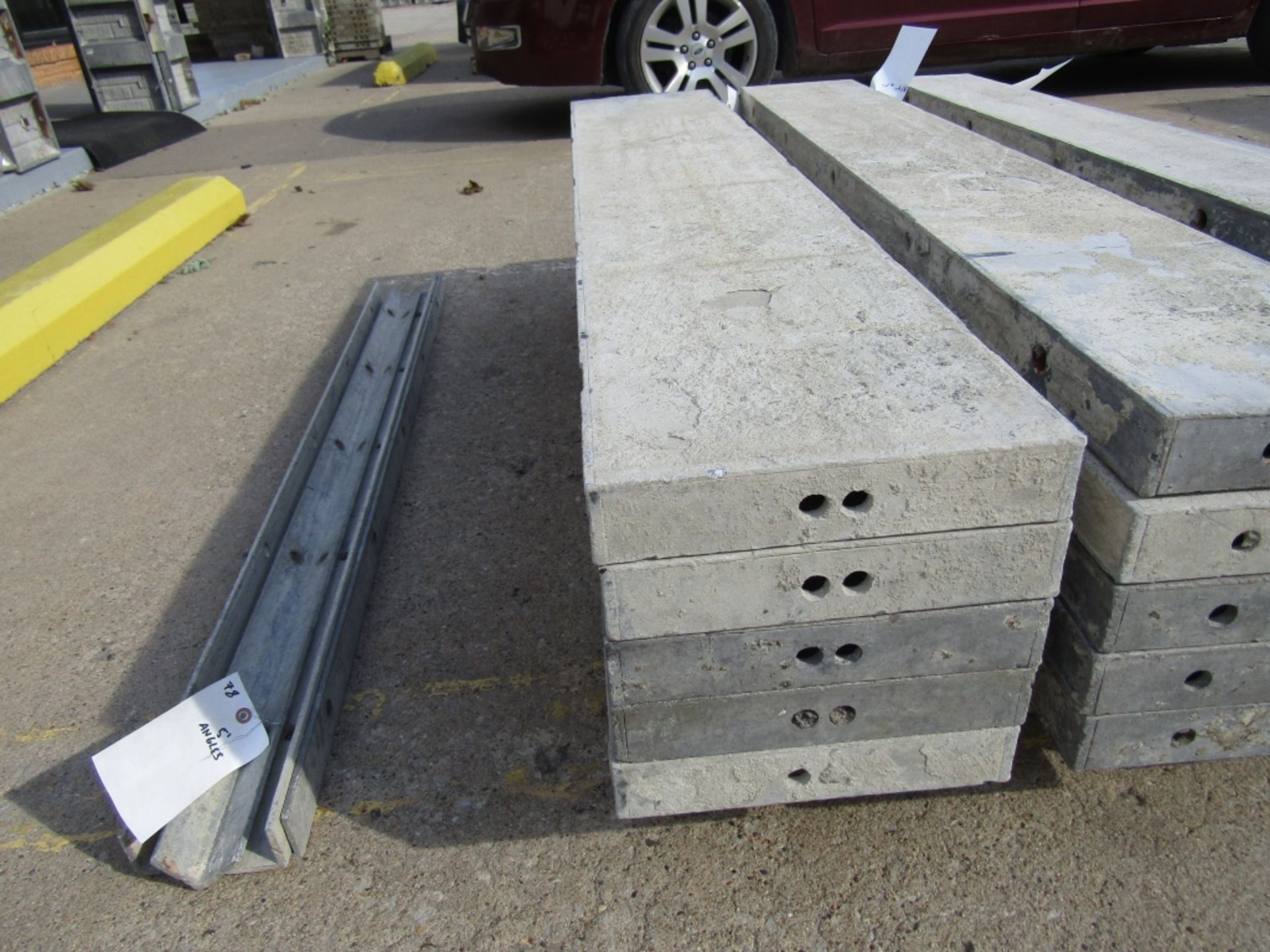 (5) 11" x 5' Durand Concrete Forms, Smooth 6-12 Hole Pattern, Located in Mt. Pleasant, IA - Image 2 of 2