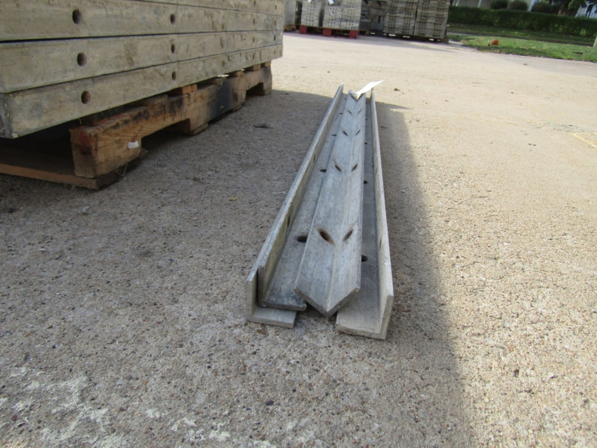 (4) 5' Durand Concrete Form Angles, Smooth 6-12 Hole Pattern, Located in Mt. Pleasant, IA - Image 2 of 2