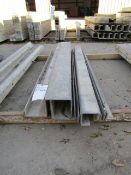 (3) 6"x6"x5' ISC, (2) 4"x4"x5' ISC & (3) 5' Angles, Precise Concrete Forms, Smooth 6-12 Hole