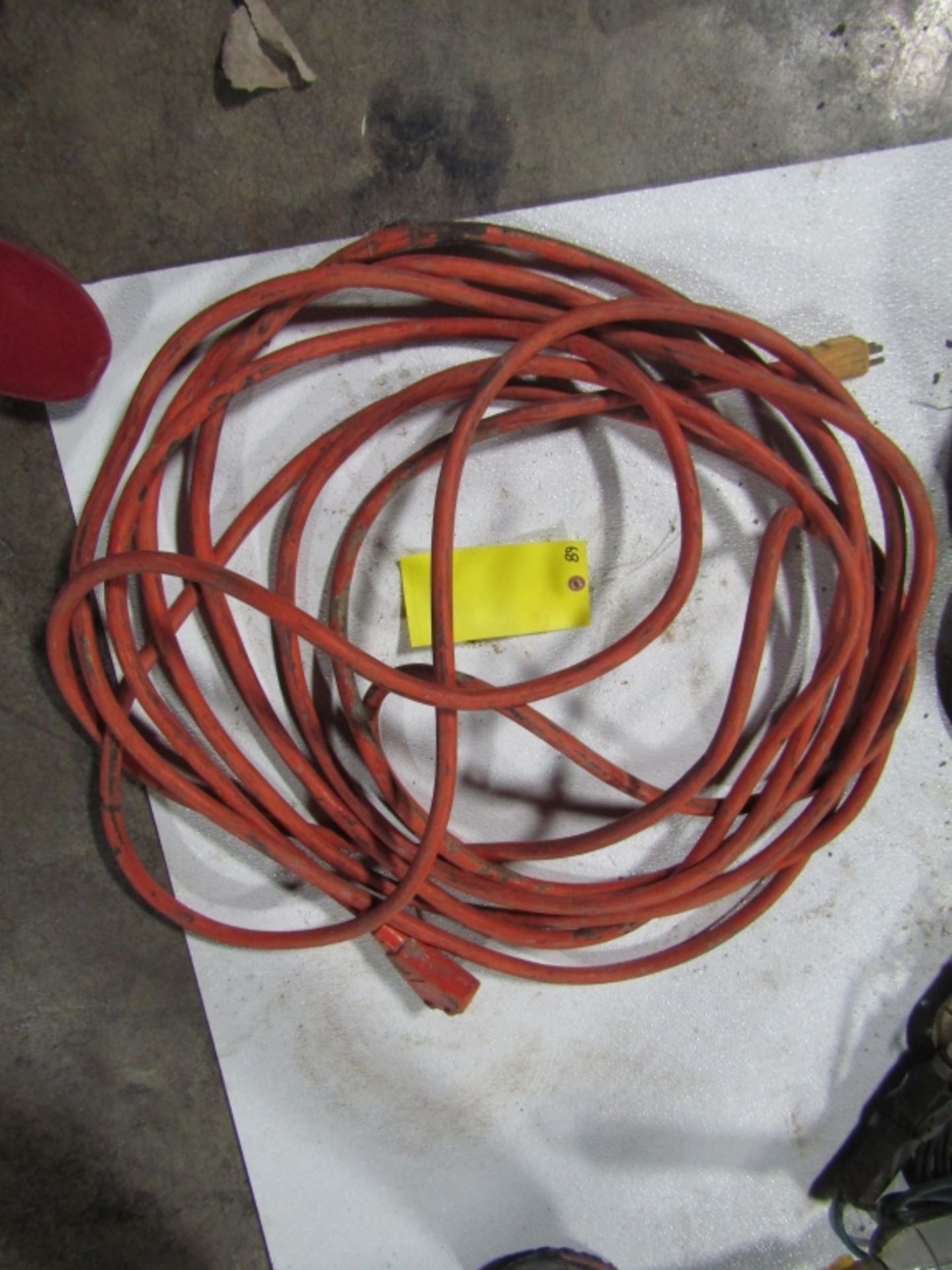 Orange Extension Cord, Located in Mt. Pleasant, IA