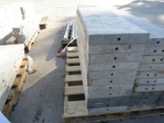 (11) 12" x 4' Durand Concrete Forms, Smooth 6-12 Hole Pattern, Located in Mt. Pleasant, IA