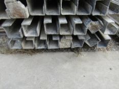 (15) 4" x 4" x 8' Durand Concrete Forms, Inside Corners, Smooth 6-12 Hole Pattern, Full
