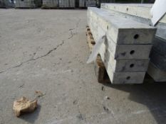 (4) 5" x 5' Durand Concrete Forms, Smooth 6-12 Hole Pattern, Located in Mt. Pleasant, IA