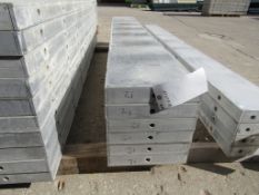 (6) 12" x 8' New Durand Concrete Forms, Smooth 6-12 Hole Pattern, Located in Mt. Pleasant, IA