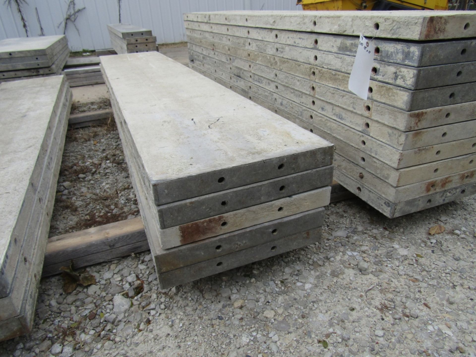 (15) 18" x 8' Durand Concrete Forms, Smooth 6-12 Hole Pattern, Attached Hardware, Located in Mt. - Image 3 of 4