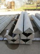 (10) 6" x 6" x 8' ISC Western Concrete Forms, Smooth 6-12 Hole Pattern Full Located Mt. Pleasant, IA