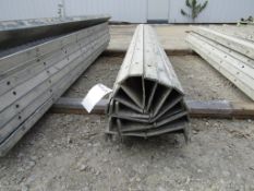(9) 6" x 8' Durand Concrete Forms Hinged, Smooth 6-12 Hole Pattern, Located in Mt. Pleasant, IA