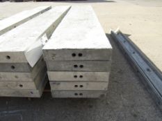 (5) 11" x 5' Durand Concrete Forms, Smooth 6-12 Hole Pattern, Located in Mt. Pleasant, IA