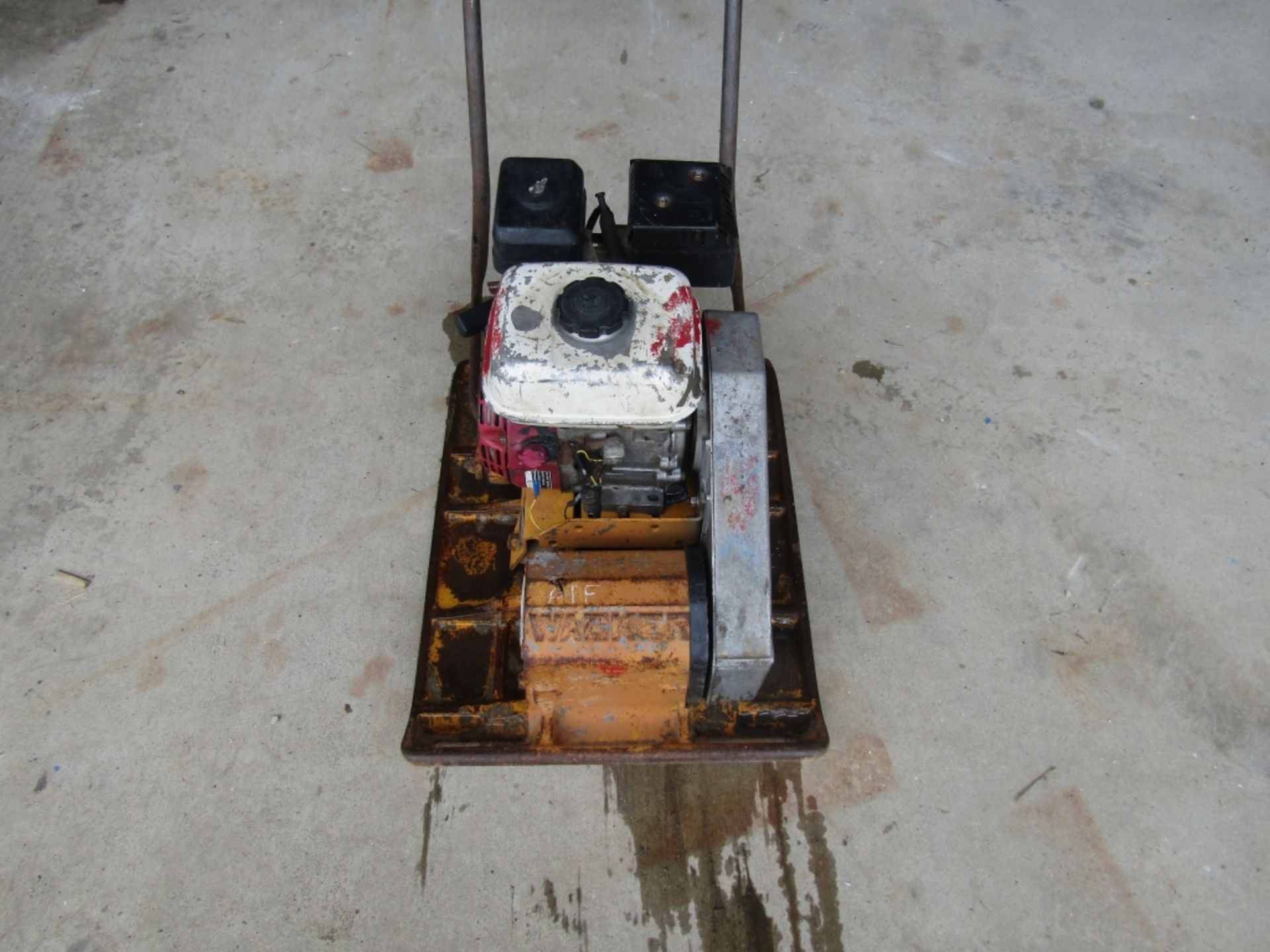 Wacker Plate Compactor, Model VPA1350W, Serial #622501272, GX120 Honda Motor, - Image 2 of 5