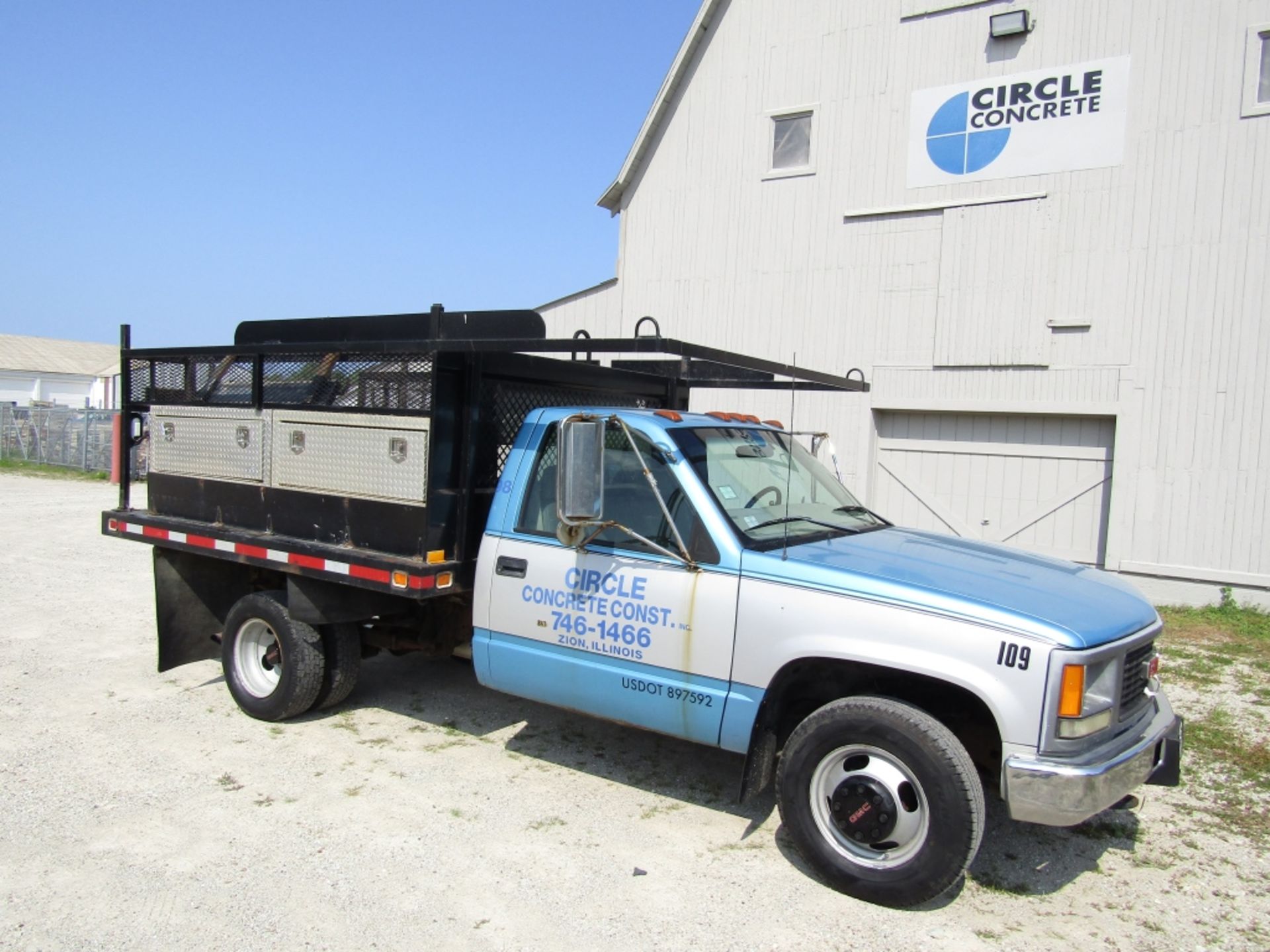 1998 GMC Utility Pick up Truck, Dually, VIN #1GDJC34F6WF069109, 108052 Miles, Automatic