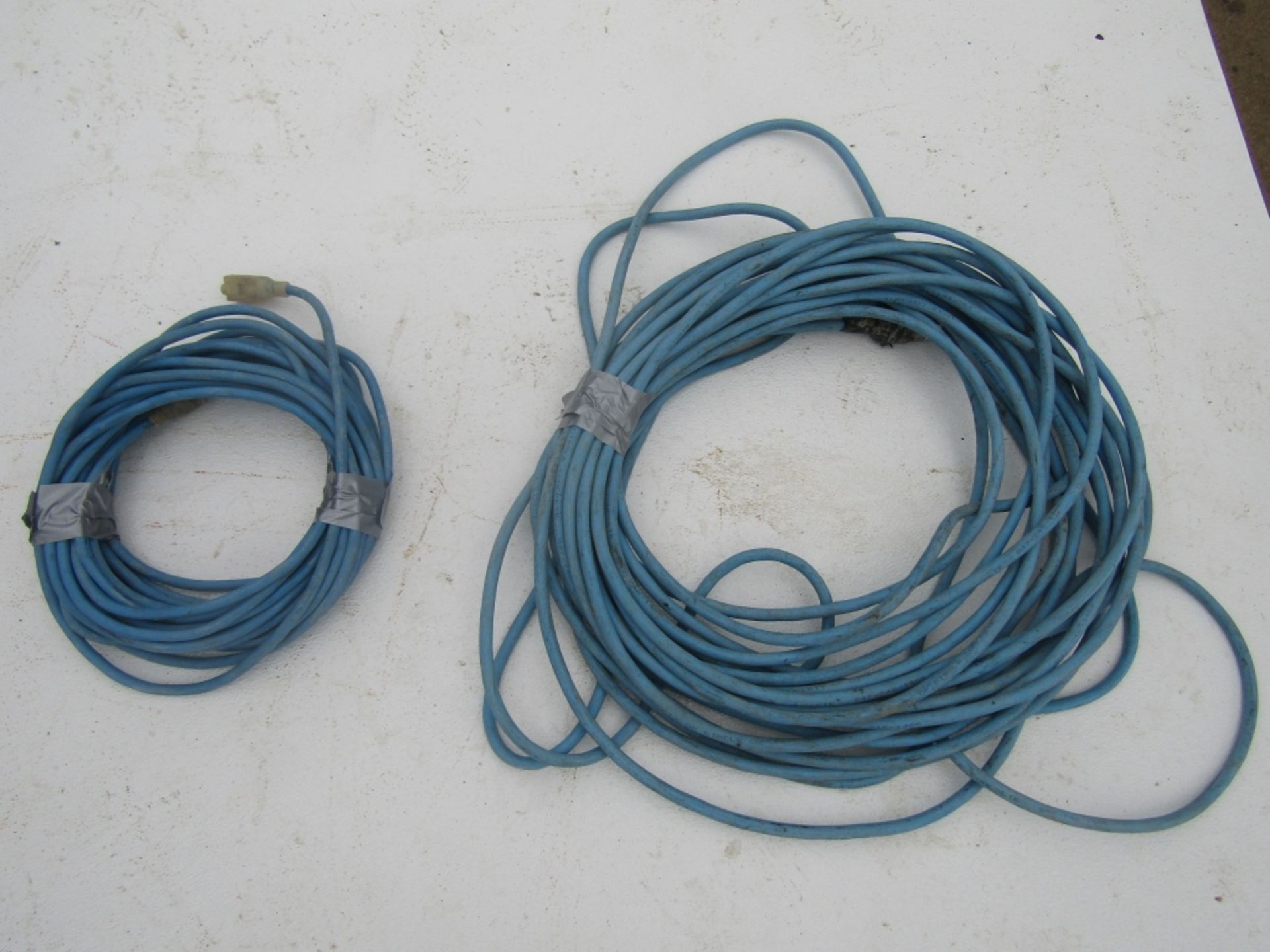 (2) Blue Extension Cord